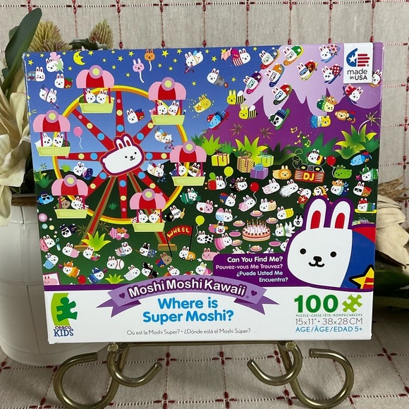 Moshi Moshi Kawaii Where is Flower Moshi? Where is Super Moshi? Jigsaw Puzzles - Picture 2 of 7
